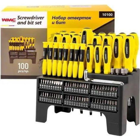 Schraubendreherset bituxx multifunktional 100 Teile ergonomisch