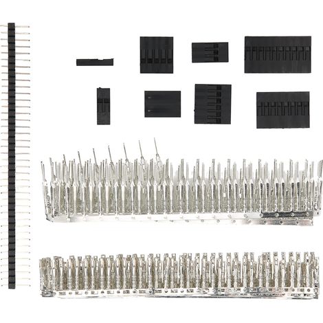 Kit de connecteurs pour circuits imprimés (1450 pièces) : fiches/prises électroniques 2,54 mm, accessoires industriels (1/5)