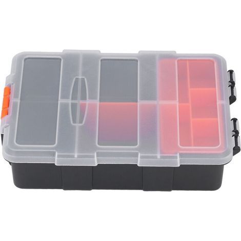 Boîte de Pièces. Boîte D\'organisateur D\'outils en PVC. Boîte de Rangement de Grille de Classification. Organisateur D\'outils de Pièces de Composants pour le Montage de Matériel (1/5)