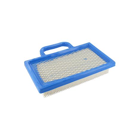 Anpassbarer Luftfilter für Briggs & Stratton Motoren von 14 bis 24 PS. Intek – L: 185 mm, B: 111 mm, H: 40 mm. Originalersatz: