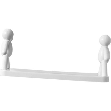 Étagère de rangement murale pour salle bain - Installation sans perçage Organisateur (1/5)