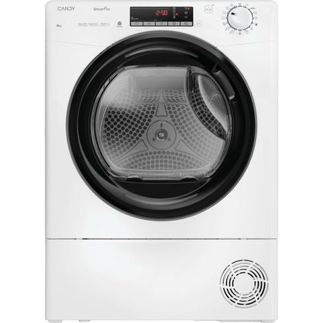 SMART PRO, Asciugatrice 10 KG, Classe D, Bianco, Inverter, Refresh, Wi-Fi, CRO EH10N2TBE-S