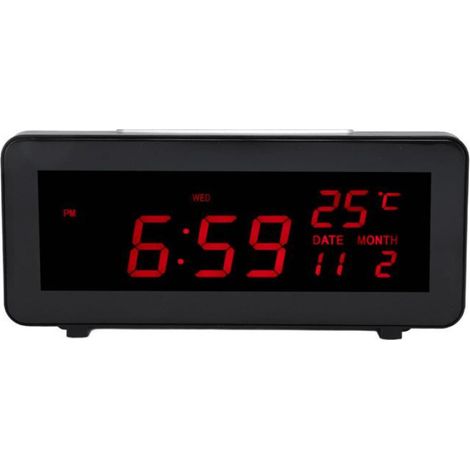 Horloge LED - Ulisem - Affichage Premium - Son Naturel - Multifonction (1/5)
