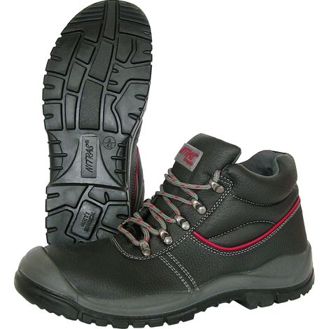NITRAS Sicherheitsschnürstiefel S3 MANNI knöchelhoch Gr. 35