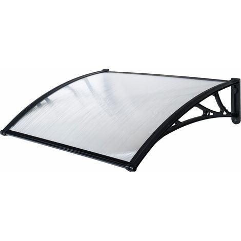 Vordach aus Polycarbonat WERKA PRO 80 x 120 cm
