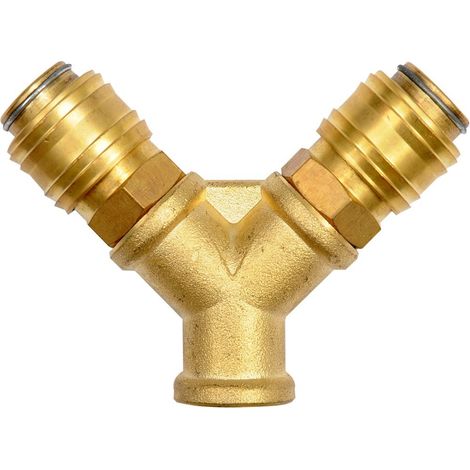Conector divisor de latón YATO YT-24091 (1/2)