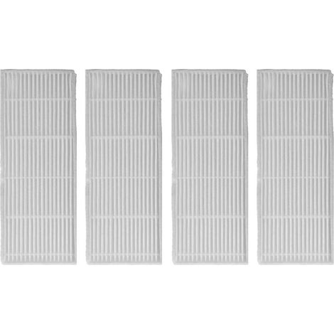 Sostituzione del nucleo del filtro, ricambi per aspirapolvere, ricambio del nucleo del filtro in 4 pezzi per aspirapolvere robot Lefant M210 M210S M210B M213 (1/4)