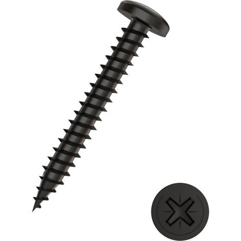 Connex Blechschrauben 3,5 x 9 mm PH 2 - 40 Stück Blechschrauben