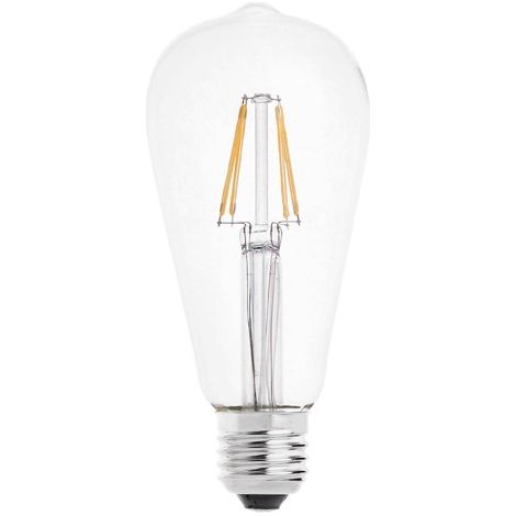Bombilla filamento LED Edison (4W-cálida) (1/2)