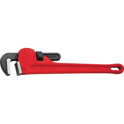 Llave para tubos con una mano HEAVY DUTY longitud total 1200 mm ancho de sujeción 168 mm para tubos de 6 pulgadas