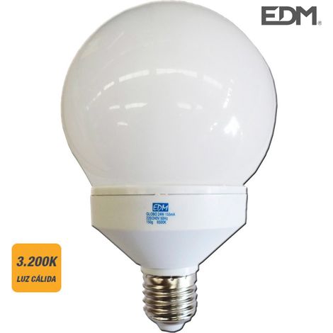 BOMB. B. CON.GLOBO 15W E27 2.700K CÁLIDA