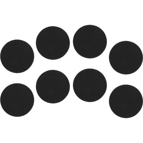8 Pièces Patins Réglables en Eva pour Pieds de Table de Billard Noirs, Cales Robustes pour Stabiliser Meubles Lourds et Établi, Accessoire pour Niveau et Protection (1/5)