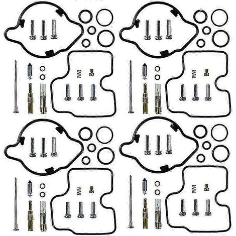 Kit de réparation de carburateurs (lot de 4) pour Honda Magna 750, VF750C, VF750, VF (1994-2003) (1/4)