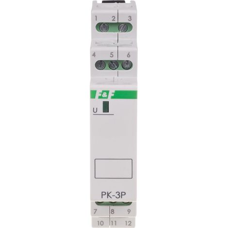 Relé electromagnético ff pk-3p24 8A 24V AC/DC (1/3)