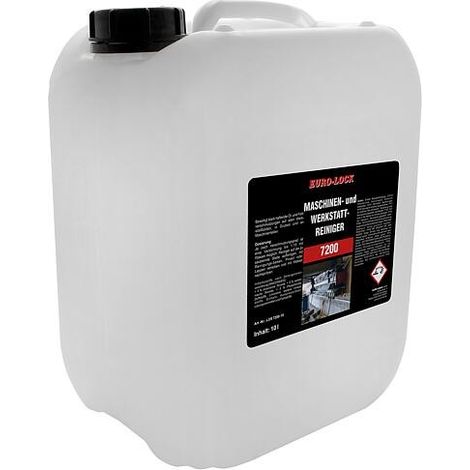 Détergent machines et ateliers - concentré EURO-LOCK LOS 7200 bidon 10l