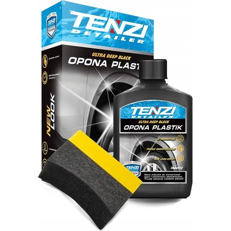 TENZI WET TIRE BLACKING KIT REIFENBEHANDLUNG KUNSTSTOFF RENOVIERUNG (1/4)