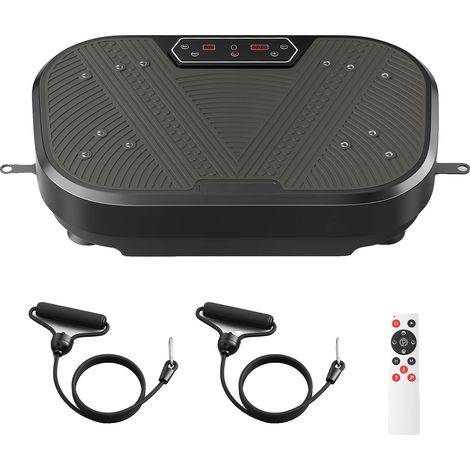 Vibrations-Trainingsgerät, 120 Geschwindigkeitsstufen, Bluetooth-Audio, schwarz (1/2)