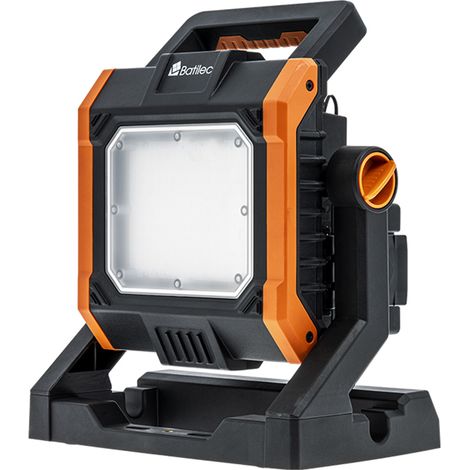 BATILEC Projecteur de chantier 4000 lm + 5 adaptateurs 18-20V compatible Black & Decker, Bosch, Dewalt, Makita, Metabo, Milwaukee, Stanley - IP65 (1/4)