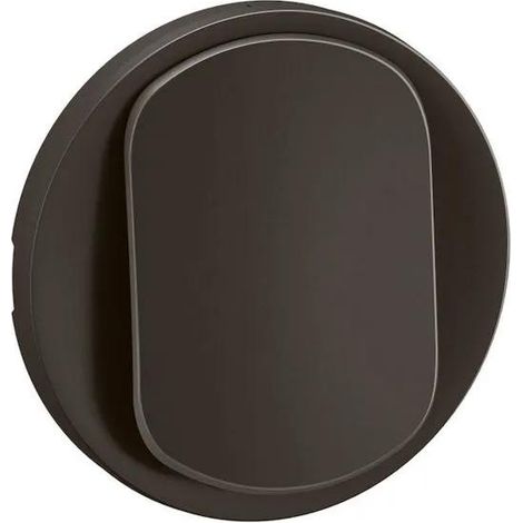 Embellecedor Legrand Céliane Negro Mate 6 cm plástico