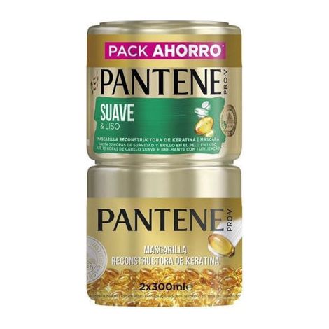 Mascarilla Capilar Pantene Keratin 300 ml 2 x 300 ml