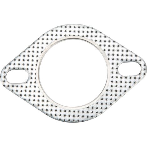 Joint d'échappement Métal renforcé 2 trous Remplacement universel pour véhicule turbo de 2,25 pouces / 57 mm (1/5)