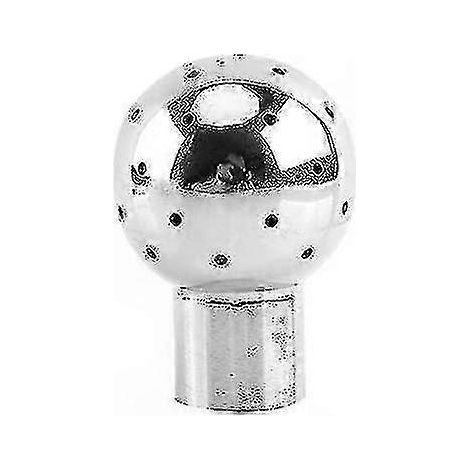 Boule de pulvérisation sanitaire en acier inoxydable 304, adaptée au nettoyage CIP à 360°, filetage interne 1/2" BSP, type fixe/rotatif, plage de couverture 1m-6m. (1/5)