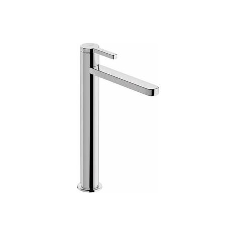 Mitigeur lavabo haut avec bec long chromé. Avec vidange Clic Clac (1/2)