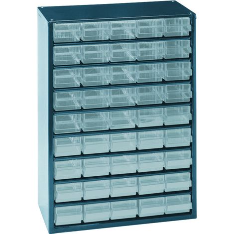Raaco Schubladenmagazin mit 45 Laden Typ 150-00 blau (1/4)