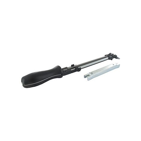 Blister Tecomec Avec Porte Lime, Poignée Ergonomique, Curette, Lime Plate (pferd) Et Lime Ronde (vallorbe) ø 13/64'' (5,2 Mm) Po