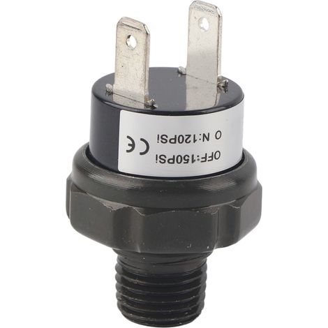 Contrôle de pression universel de commutateur de compresseur d'air automatique de voiture de 12V (120-150PSI)