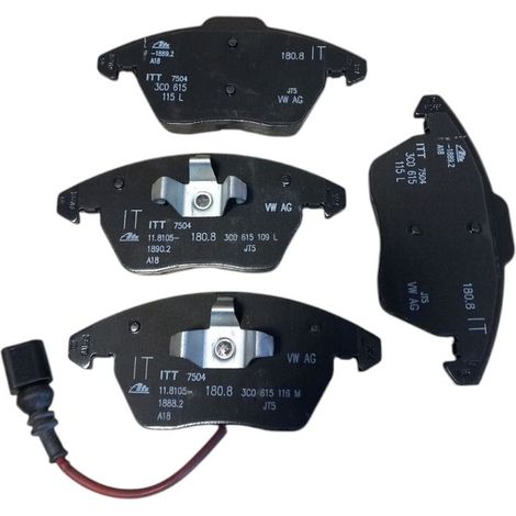 Pastiglie freno anteriori originali per audi a3 ii dal 2003-2012