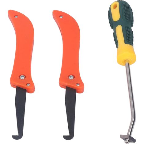 Découpe-joint ergonomique avec 8 lames, grattoir pour nettoyage des joints de carrelage, outil de calfeutrage multifonction (1/5)