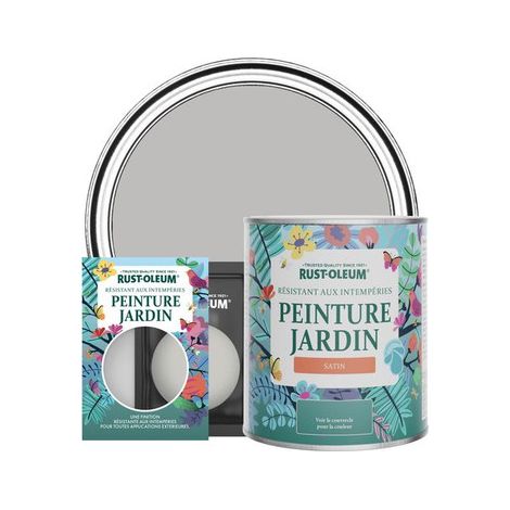 Peinture Jardin, Finition Satinée - Silex (1/3)