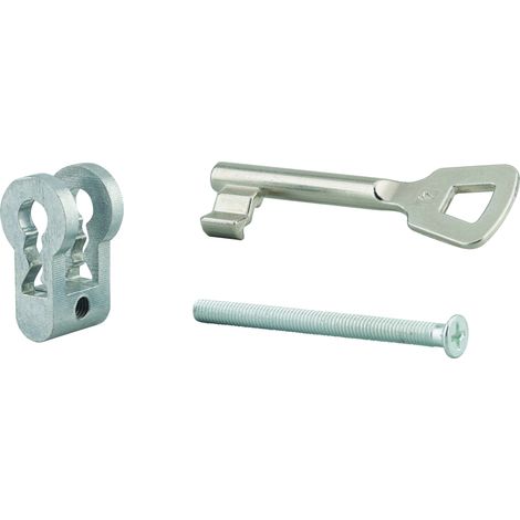 Thirard – Adaptateur à clé pour serrure à encastrer – Cylindre profilé européen – 5 goupilles – Protection renforcée – Compatible avec clés standard