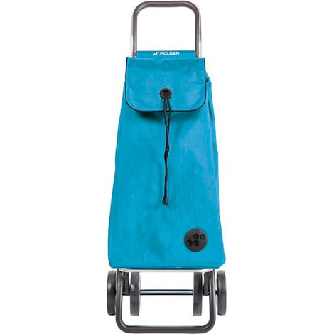 ROLSER carro compra imax mf 4 celeste , Carro Imax MF 4 celesteCarro de compra de aluminioIncluye 4 ruedas, 2 de ellas son retráctilesBolsillo interior y exteriorCa (1/4)