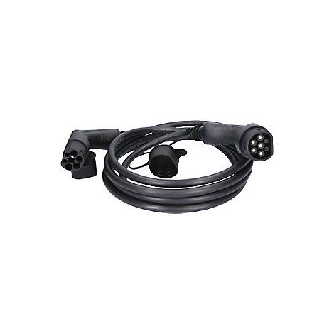 KS TOOLS efuturo Ladekabel gerade Typ 2 auf Typ 2 Stecker 3 Phasen bis zu 22 kW 32 A 400 V Mode 3 5 Meter - 117.7190