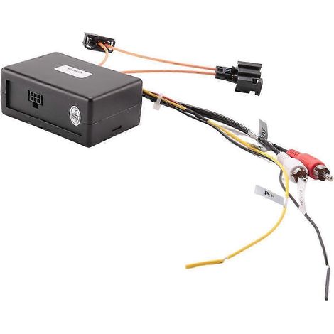 For A6 A7 A8 05-09 Aux Car Optical Fiber Decoder Box Amplifier Adapter( ) (1/5)
