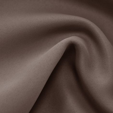 Tissu occultant uni Non Feu-M1 Marron Brun 3 m