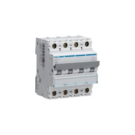 Interruttore magnetotermico Hager 4P 16A 10KA C 4 moduli NCN416A