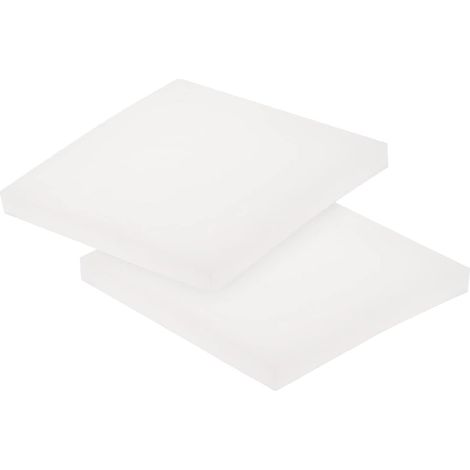 Bloc en caoutchouc silicone 150-200 mm, 2 pièces, coussinet carré (1/5)