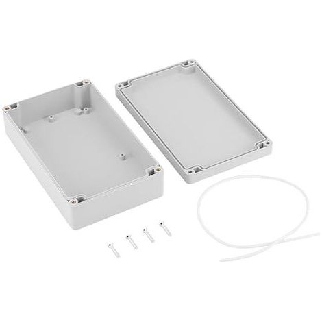 Boîte de jonction étanche IP65 - 15 tailles au choix - Boîte de jonction en ABS pour projets de bricolage, boîte de distribution électrique, montage en saillie, 200 x 120 x 55 mm (1/5)
