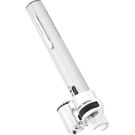 Loupe de bijoutier miniature LED 100x avec étui (1/5)