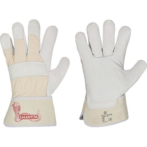 STRONGHAND 0157-10,5 Handschuhe CALCUTTA Größe 10,5 naturfarben  EN 420, EN 388