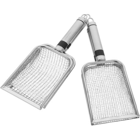 Teiliges Gartensieb Mit Griff Edelstahlgewebe Maschenweiten