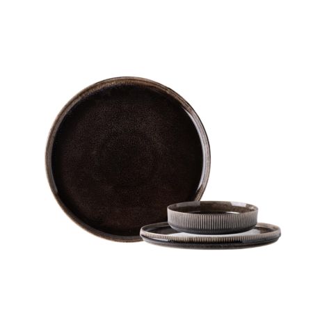LAGUIOLE CUISSON - Service 18 pièces marron - "Cappuccino"