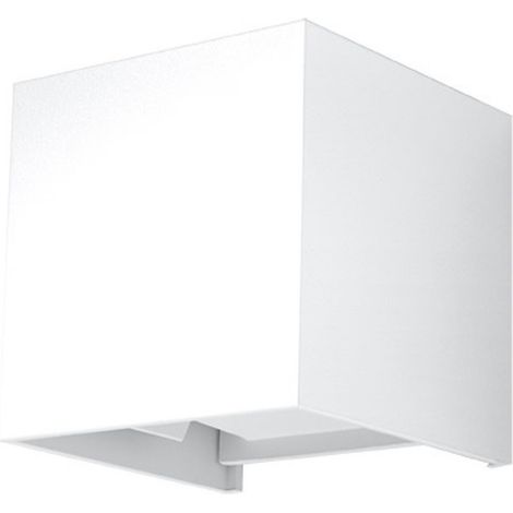Lampada da parete a LED bianca Luca IP54 (1/5)