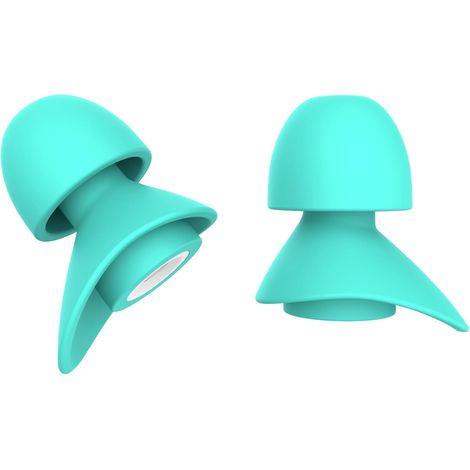 Bouchon d'Oreille pour Enfants et Petits Conduits Auditifs - Bouchon d'Oreille pour Dormir Anti Bruit - Hypoallergéniques et Réutilisables [-26dB] (2 paires, taille S) (1/5)