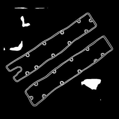Valve cover gasket 0249A4/0249A5 is suitable for Citroën C4, C5, C8, Picasso, Xsara, JUMPY, and MPVs. (1/4)