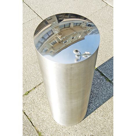 FRANKEL kaiserkraft, Poteau en inox XL, à bétonner, Ø 204 mm