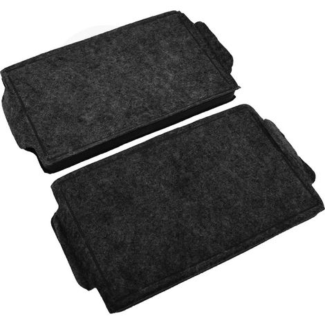 Filtro de carbón FWKM-1423 / DKF19-1 adecuado para campanas extractoras Miele (2 uds.) (1/3)